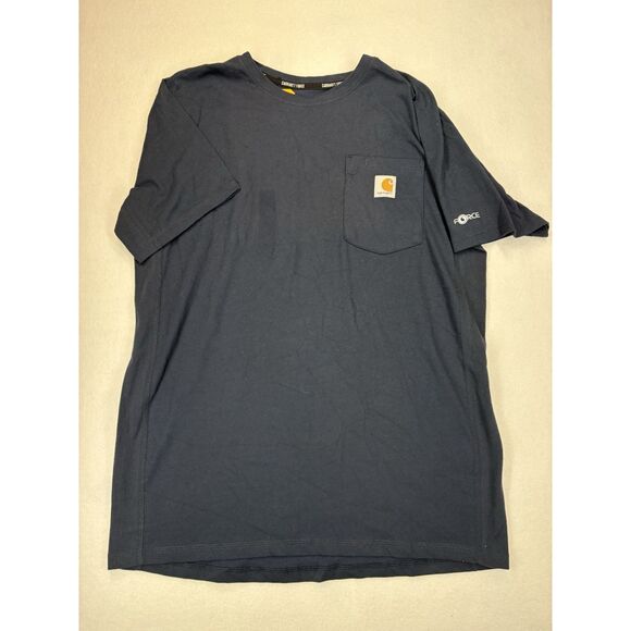 Carhartt Men's Workwear Pocket T-shirt - Navy, SIZE XL. NWT/ MRSP $25 - Picture 2 of 4